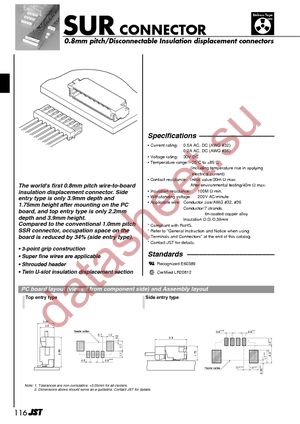 10SUR-32S datasheet  